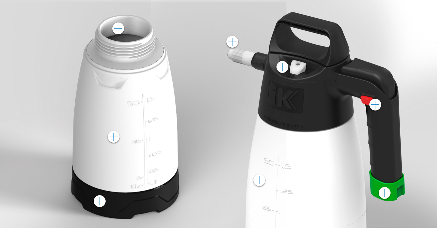 Professional Pump Sprayer IK Sprayers Multi Pro 2, 1.5L - 81671 - Pro  Detailing